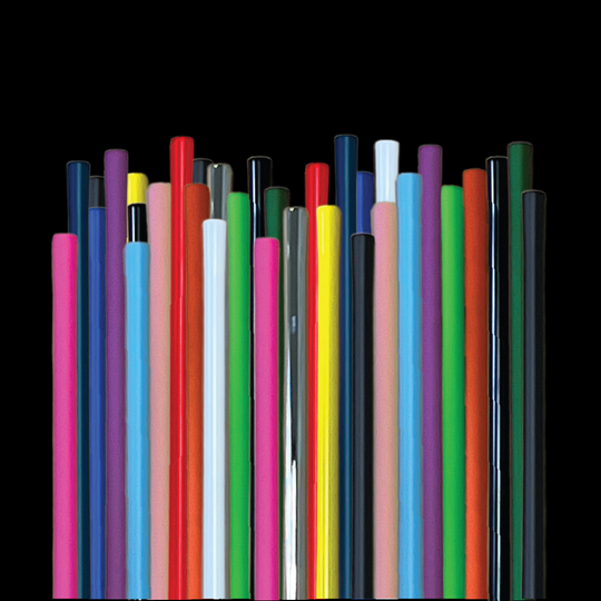 Siege Customs .382 ID Straight Stepless Flare Tip Putter Shafts (multi colors)